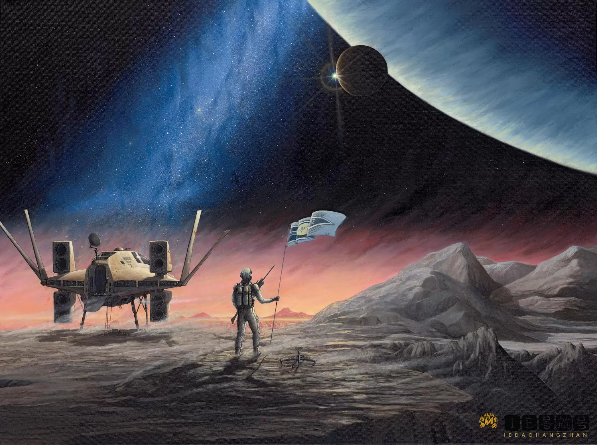 科幻画 Science fiction painting