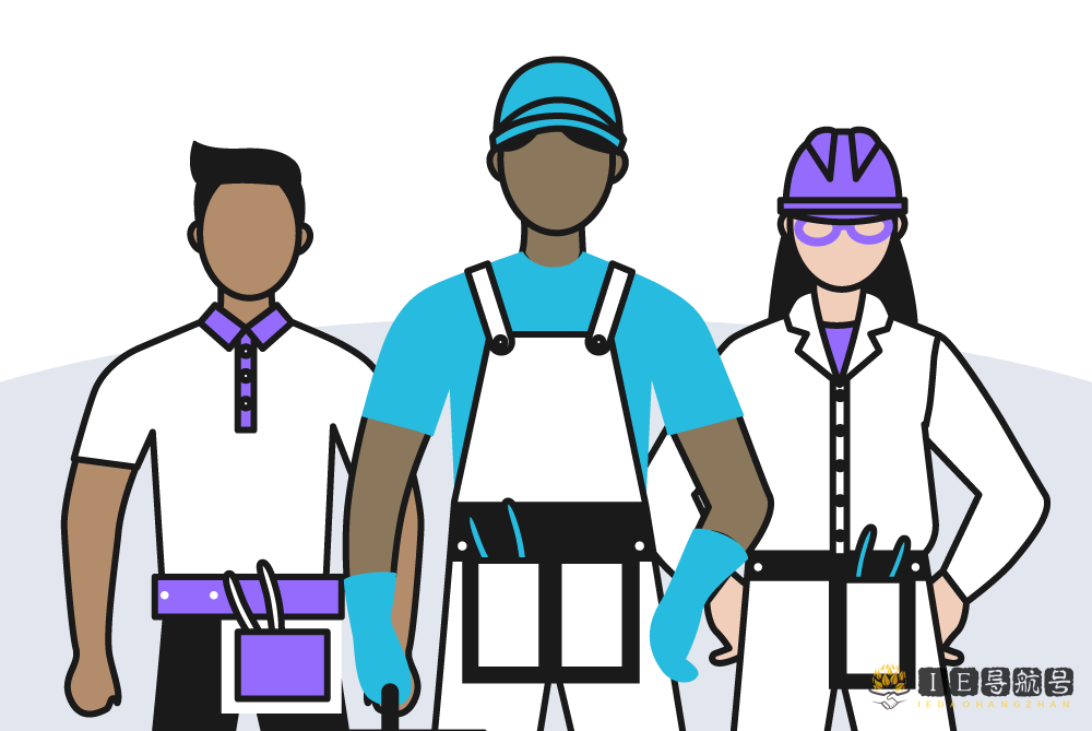 熟练劳动力 skilled labor