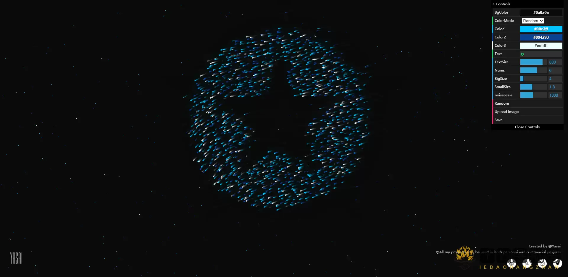 Perlin Noise Painter