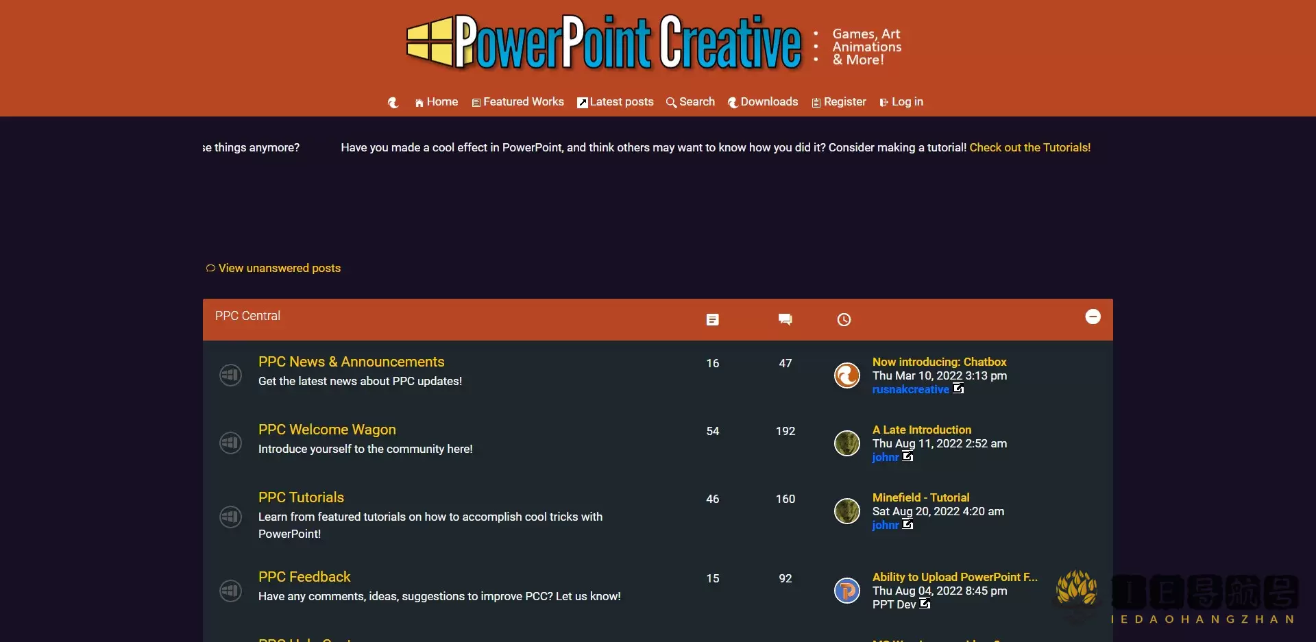 PowerPoint Creative Forum