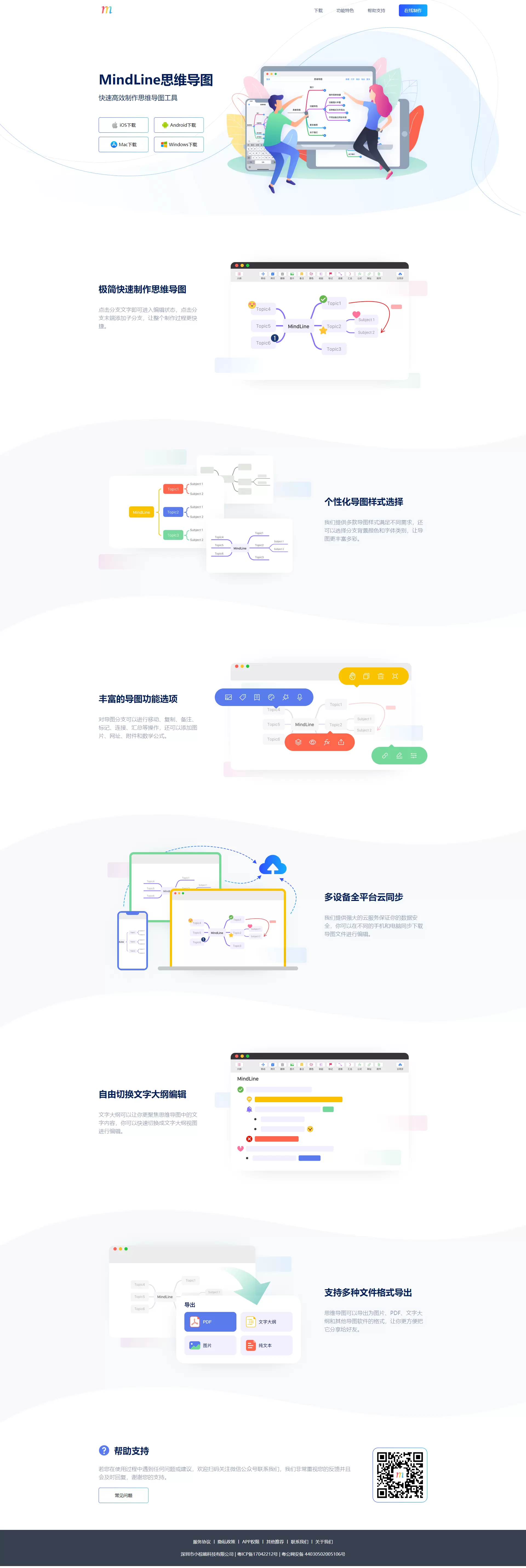 MindLine思维导图