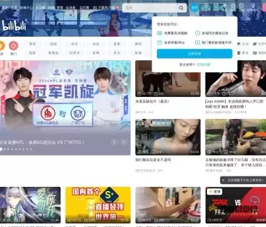 bilibili热门视频