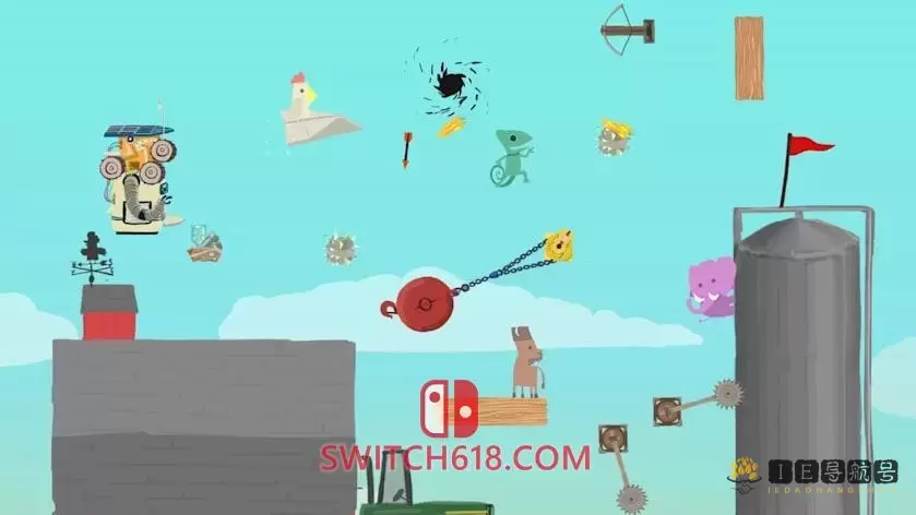 超级鸡马|本体+1.10.6.253补丁+秘籍|官方中文|NSZ|原版|Ultimate Chicken Horse