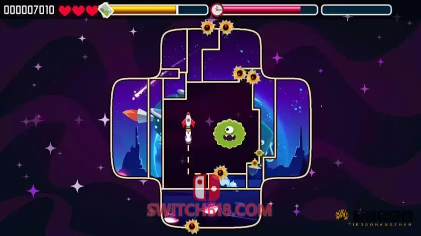 空间线 益智街机游戏|官方中文|本体+1.1.17|NSP|原版|Space Lines: A Puzzle Arcade Game