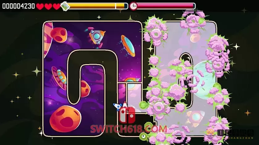 空间线 益智街机游戏|官方中文|本体+1.1.17|NSP|原版|Space Lines: A Puzzle Arcade Game