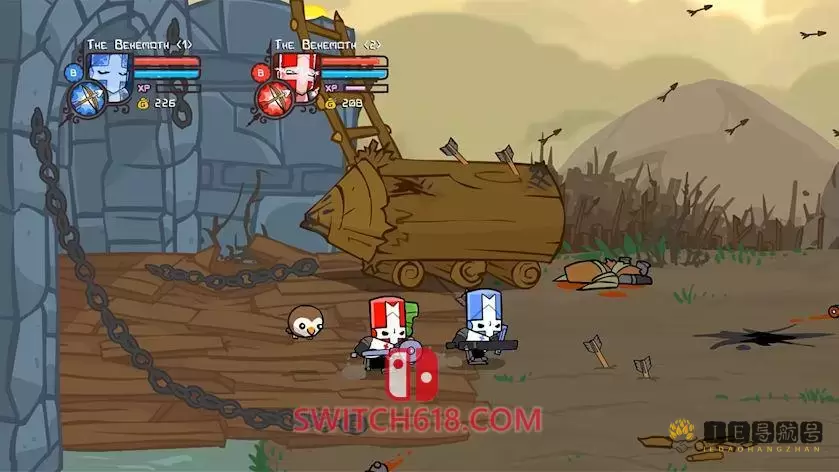 城堡破坏者 重制版|官方中文|本体+1.0.6升补|NSP|原版|Castle Crashers Remastered