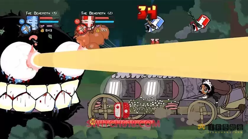 城堡破坏者 重制版|官方中文|本体+1.0.6升补|NSP|原版|Castle Crashers Remastered