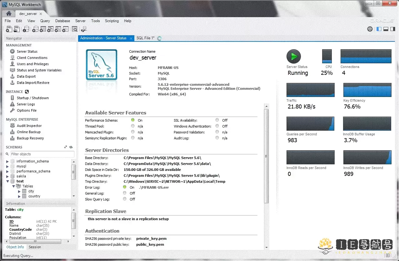 MySQL Workbench,数据库设计和建模的可视化管理工具