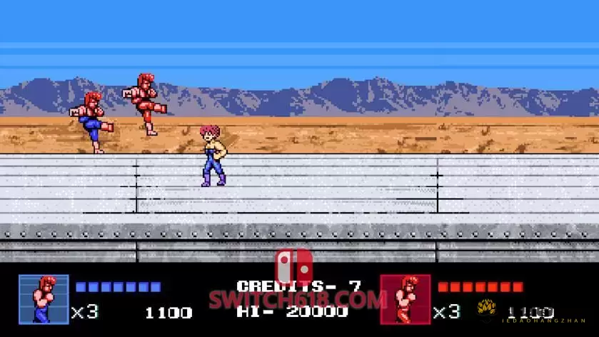 双截龙4|本体+1.0.5补丁|中文|XCI|Double Dragon 4