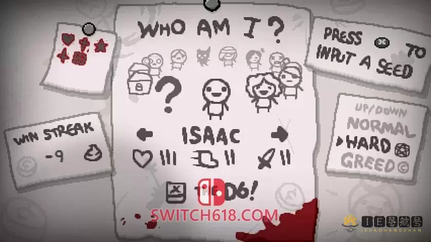 以撒的结合 胎衣+|官方中文|本体+1.7.9b+1DLC|NSP|原版|The binding of isaac afterbirth plus