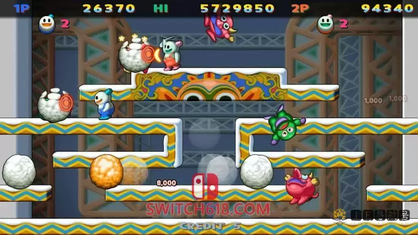 雪人兄弟|官方中文|本体+1.0.4+1DLC|NSP|原版|SNOW BROS. SPECIAL