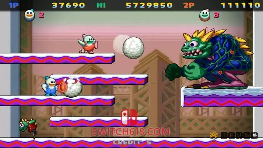 雪人兄弟|官方中文|本体+1.0.4+1DLC|NSP|原版|SNOW BROS. SPECIAL