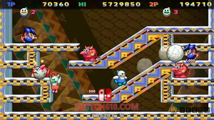 雪人兄弟|官方中文|本体+1.0.4+1DLC|NSP|原版|SNOW BROS. SPECIAL