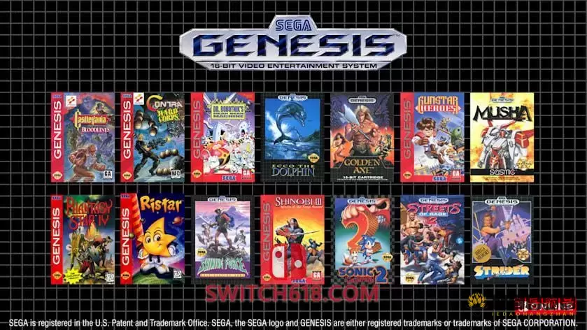 MD世嘉官方模拟器|中文|本体+2.2.0升补|NSP|原版|switch618.com