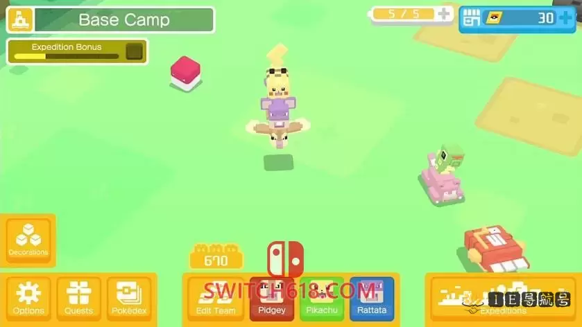 宝可梦：探险寻宝|官方中文|本体+1.1.0+8DLC原版整合|XCI|Pokémon Quest