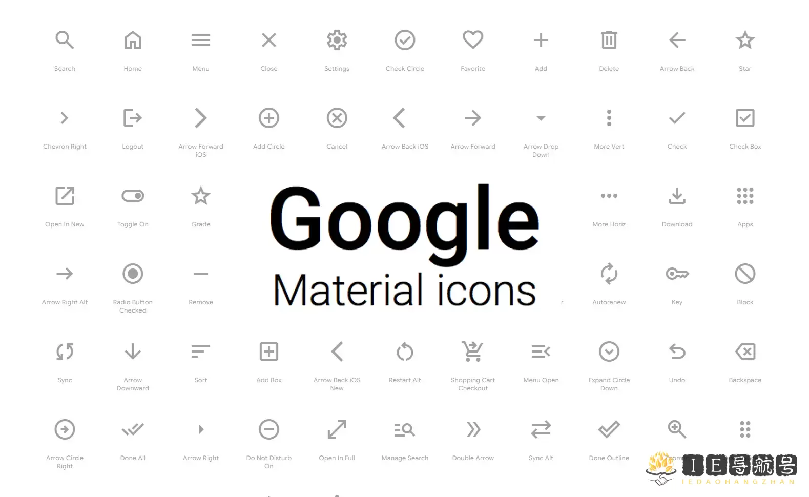 Google Fonts Material Icons