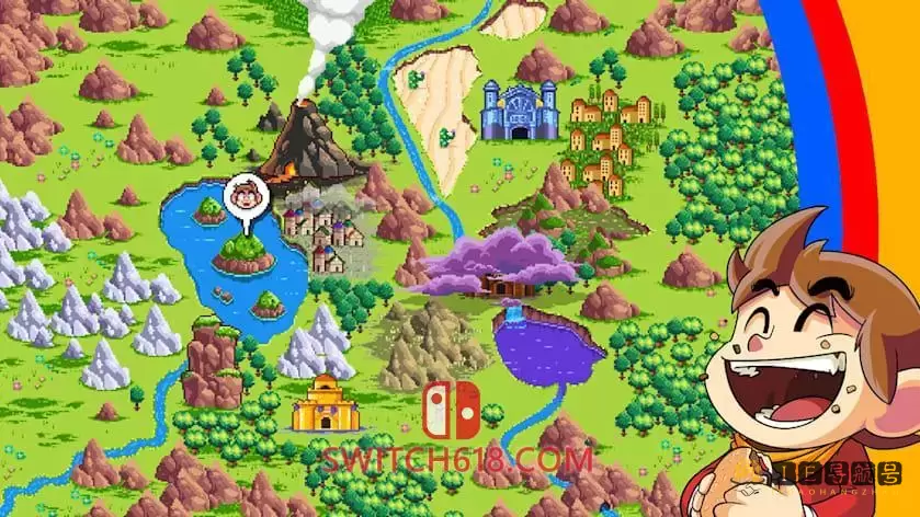 阿历克斯小子奇幻世界大冒险|官方中文|本体+1.4.0升补|NSP-XCI|原版+魔改10.2.0|Alex Kidd in Miracle World DX