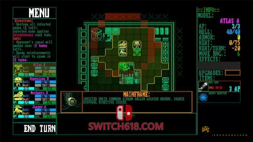 主机保卫队|官方中文|本体+1.0.1整合版|NSZ-XCI|原版|Mainframe Defenders