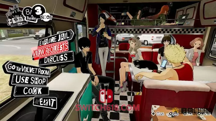 女神异闻录5 乱战 魅影攻手|官方中文|本体+1.0.2升补|NSZ|原版|Persona 5 Scramble: The Phantom Strikers