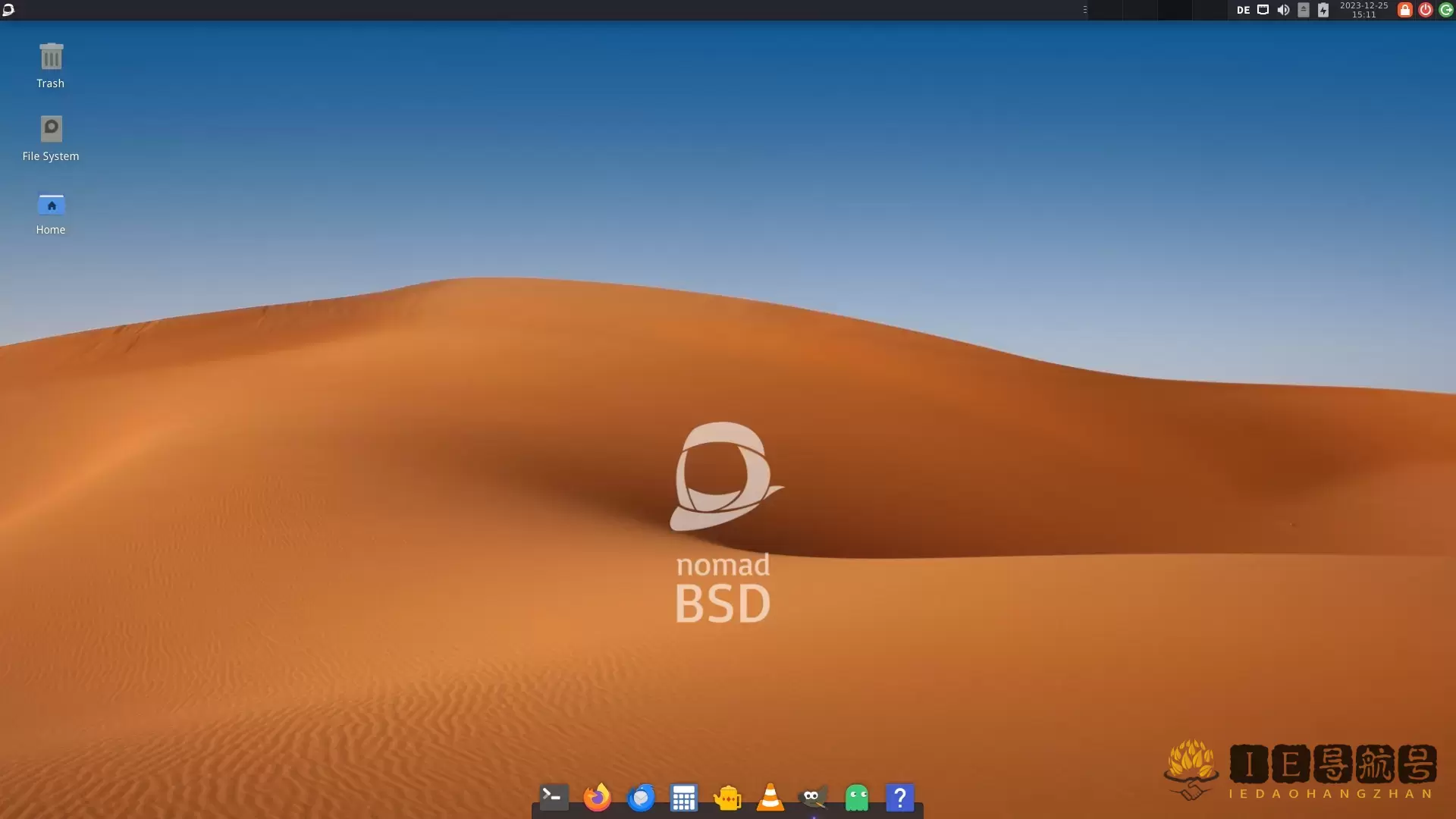NomadBSD Desktop
