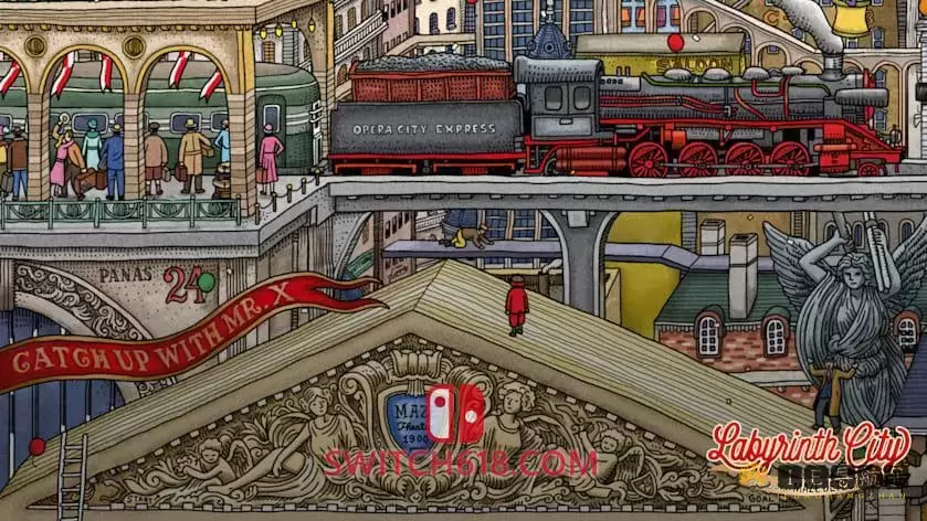 迷宫大侦探|官方中文|本体+1.0.1升补|XCI|原版+魔改9.2|Labyrinth City: Pierre the Maze Detective