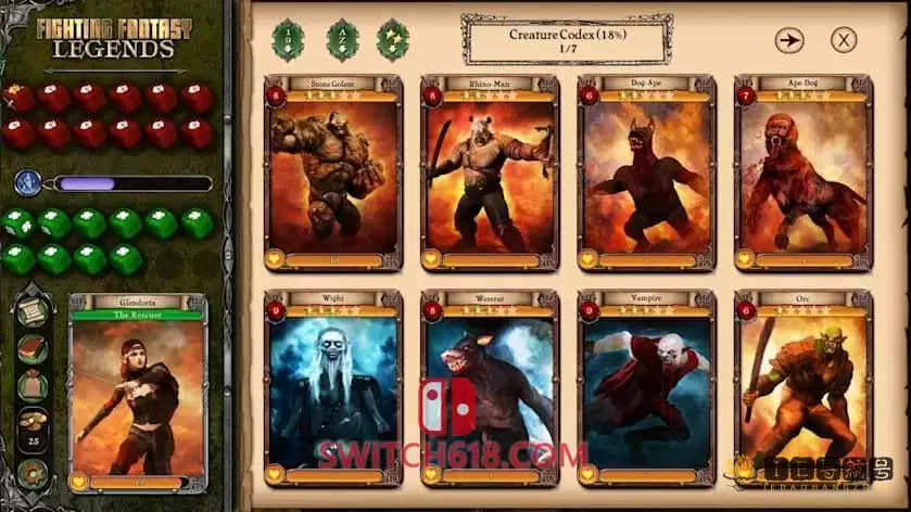 战斗幻想传奇|官方中文|NSP-XCI|原版+魔改10.2.0|Fighting Fantasy Legends