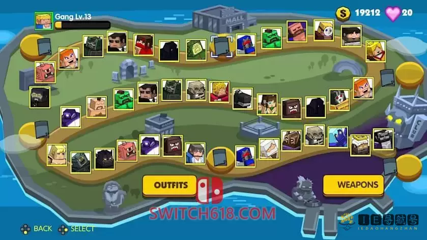 热血大乱斗：功夫街头之战|中文|本体+3.31原版整合|XCI|Smash Club:Streets of Shmeenis