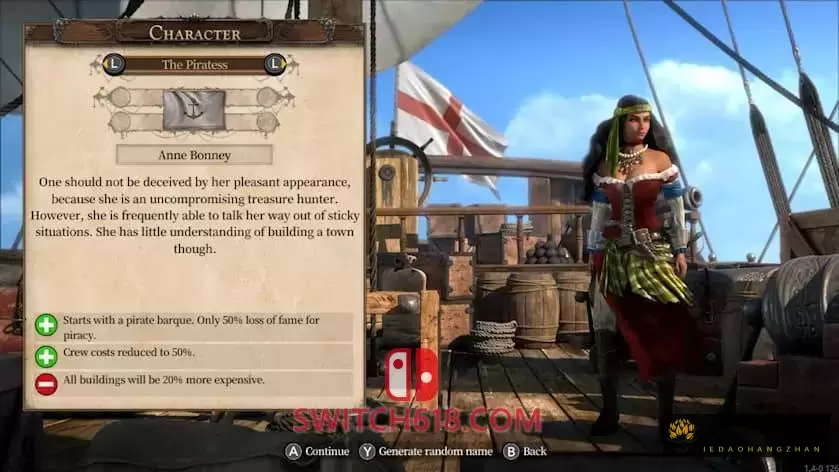 海商王4|官方中文|本体+v1.6+2DLC|XCI|魔改11.0.0|Port Royal 4