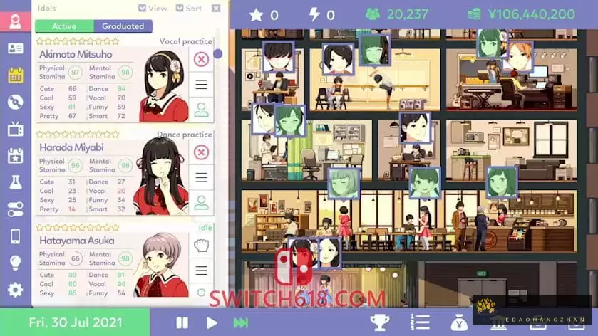 偶像经理人|官方中文|本体+1.0.3升补|NSZ|原版|Idol Manager