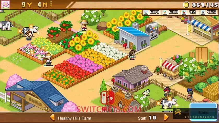 8位农场|官方中文|本体+1.34升补|NSZ|8-Bit Farm