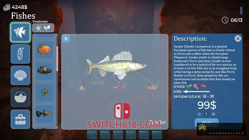 养鱼爱好者|官方中文|本体+1.1升补|NSZ|原版|Aquarist