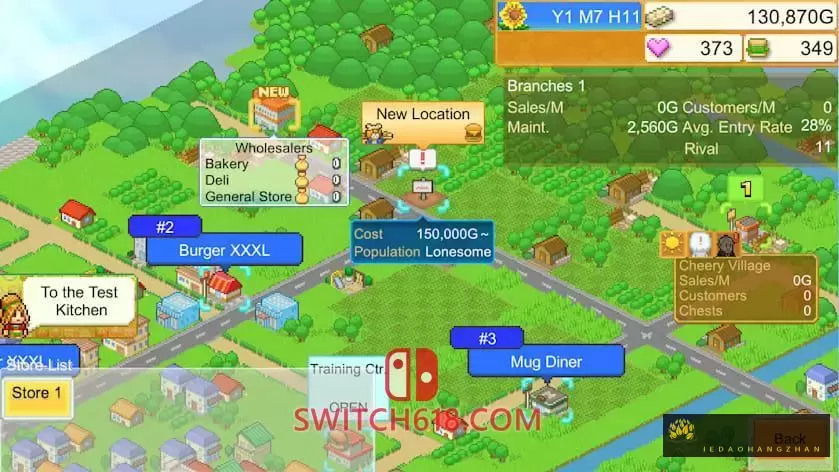 创意汉堡物语|本体+1.42补丁|中文|NSZ|Burger Bistro Story