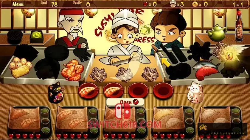 寿司吧快递|官方中文|NSZ|原版|Sushi Bar Express