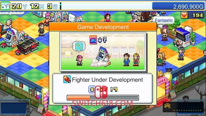 游戏厅物语|官方中文|本体+1.24升补|NSZ|原版|Pocket Arcade Story