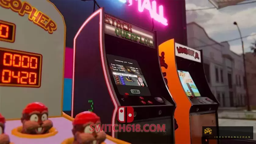 街机乐园|官方中文|本体+1.11升补+8DLC|NSZ|原版|Arcade Paradise