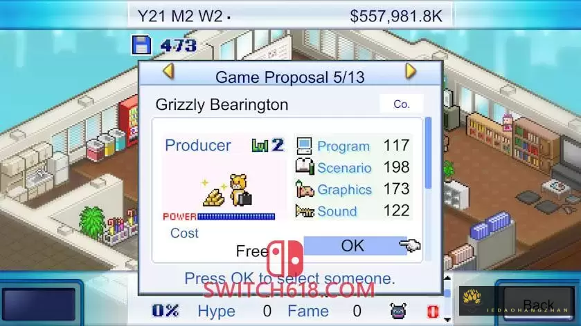 游戏发展国|官方中文|本体+2.52升补|NSP|原版|Game Dev Story