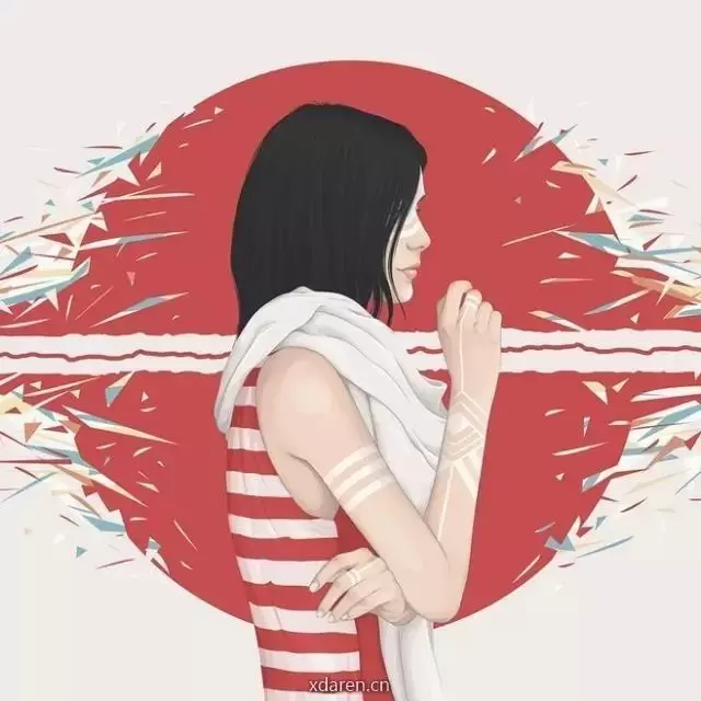 她姿态