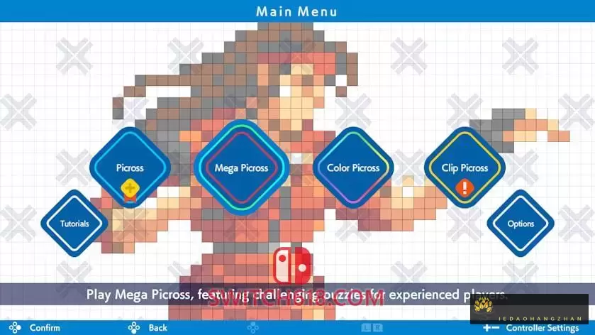 绘图方块S 世嘉正式版|中文|NSP-XCI|原版+魔改9.2|PICROSS S GENESIS & Master System edition