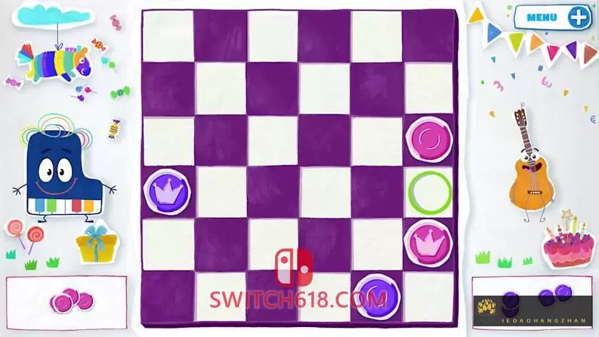 儿童党跳棋|官方中文|本体+1.0.1升补|NSZ|原版|Kids Party Checkers