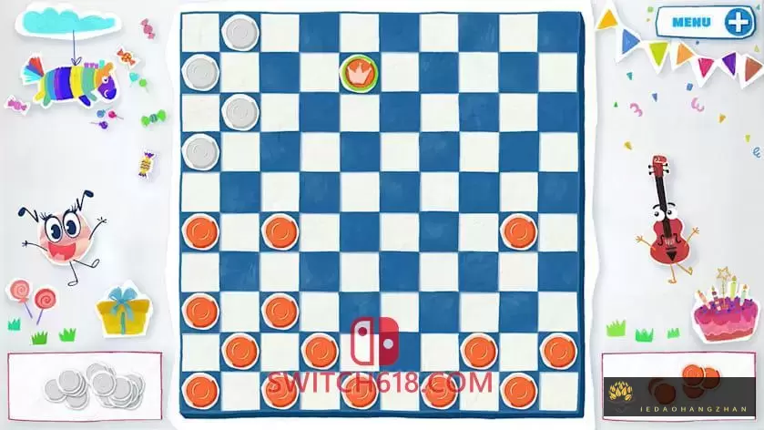 儿童党跳棋|官方中文|本体+1.0.1升补|NSZ|原版|Kids Party Checkers