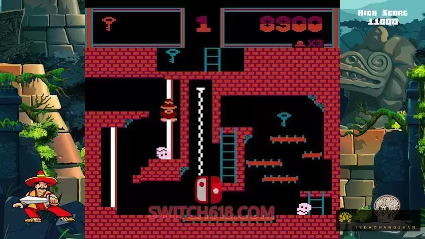 蒙特祖玛的复仇 8位版|官方中文|NSZ|原版|Montezumas Revenge 8-Bit Edition