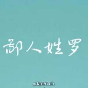 鄙人姓罗