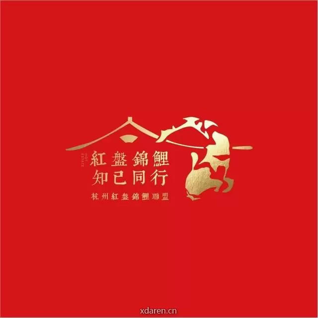 红盘锦鲤