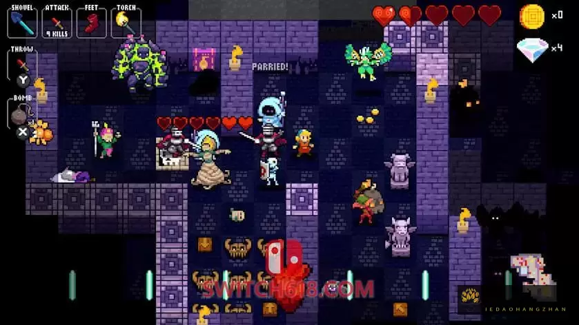 节奏地牢|本体+4.1.0-b5138补丁+1DLC|NSZ|中文|Crypt of the NecroDancer