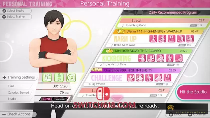 节奏健身|官方中文|本体+1.1.2整合版|NSP-XCI|原版+魔改10.2.0|Knockout Home Fitness|フィンクホームフィット