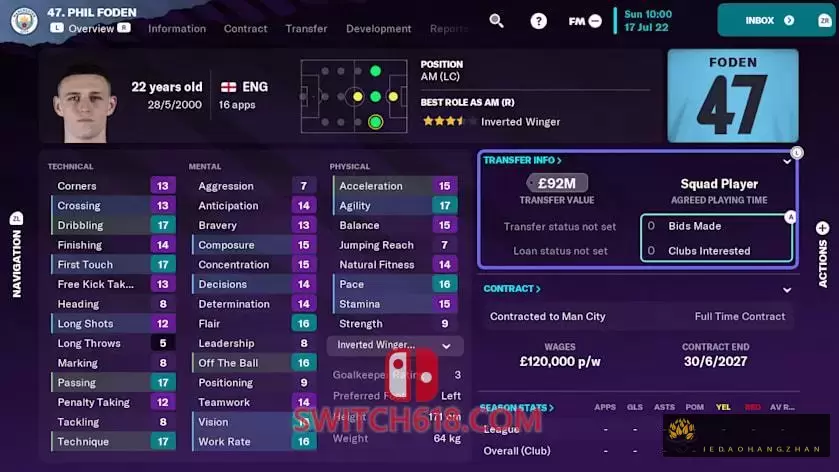 足球经理23 触摸板|汉化中文|本体+1.0.9升补|NSZ|原版|Football Manager 2023 3 足球经理23 触摸板|汉化中文|本体+1.0.9升补|NSZ|原版|Football Manager 2023