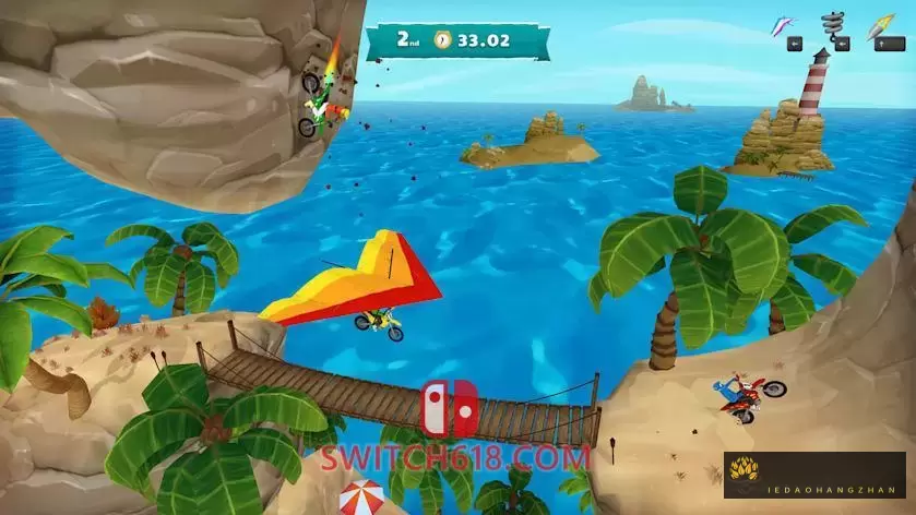 空降越野摩托车游戏|官方中文|NSP|原版|Airborne Motocross