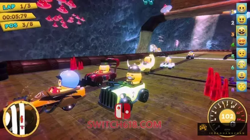Emoji卡丁车|官方中文|NSZ|原版|Emoji Kart Racer