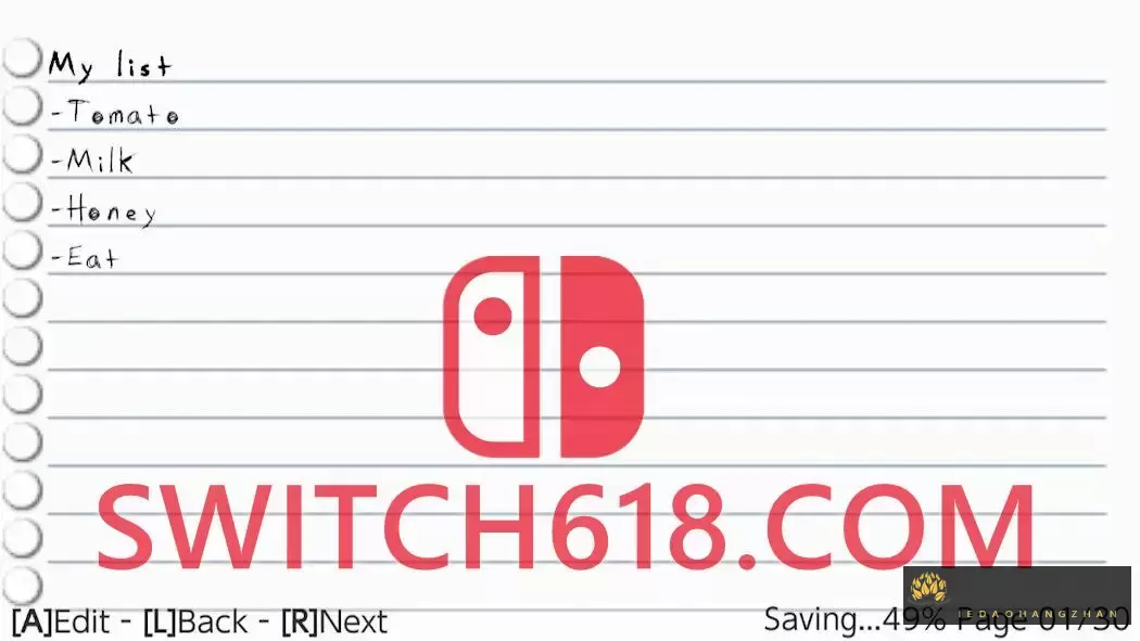 笔记本|官方中文|NSZ|原版|Notes